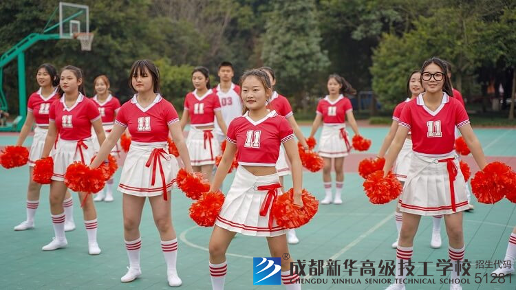 技工学校啦啦操比赛