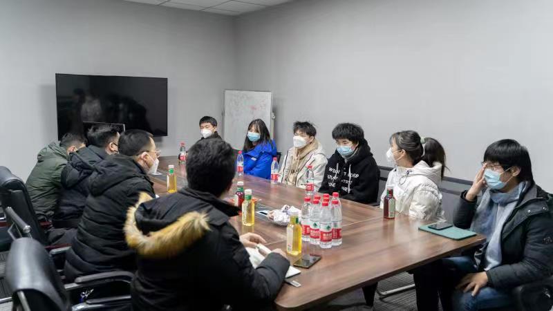 校领导前往中飞赛维公司企业回访