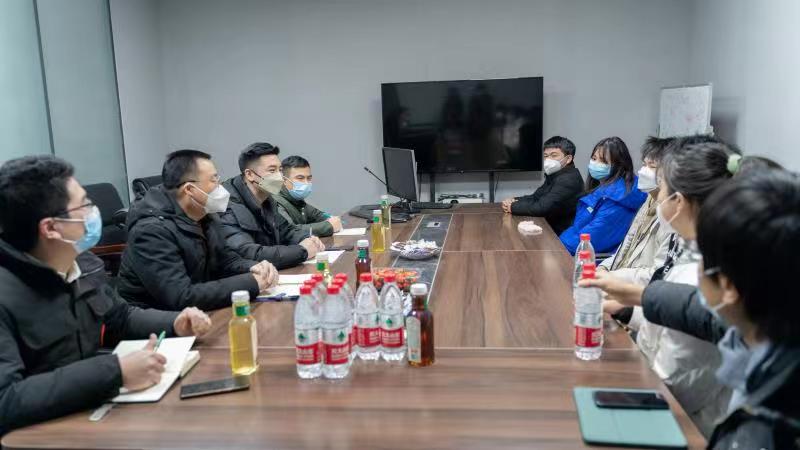 校领导前往中飞赛维公司企业回访