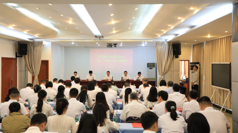 团省委直属机关召开“七一”表彰大会
